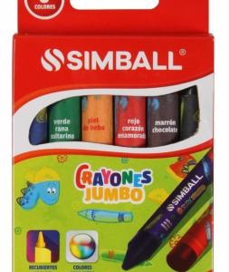 COD: 296 - Crayon Jumbo x6 - Simball