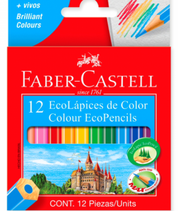 COD: 428 - Lápiz Color Corto x12 - Faber Castell